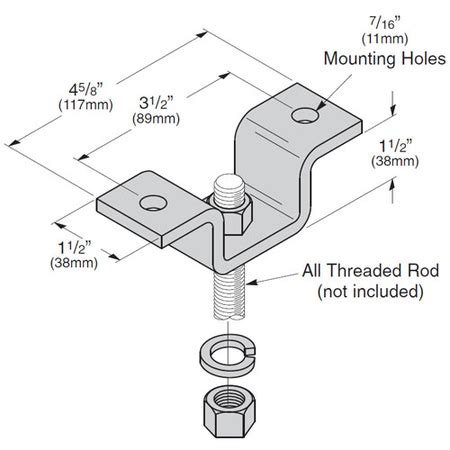 Threaded Rod Ceiling Mount Shelly Lighting