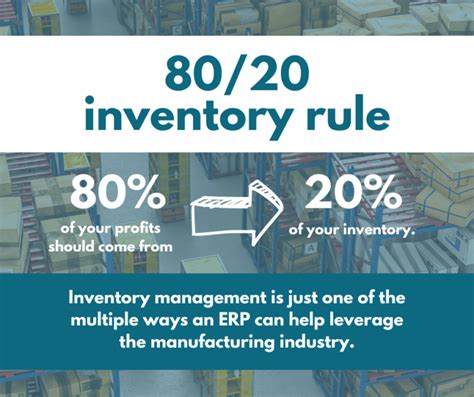 Inventory Optimization A First Look At Erps In The Manufacturing Industry