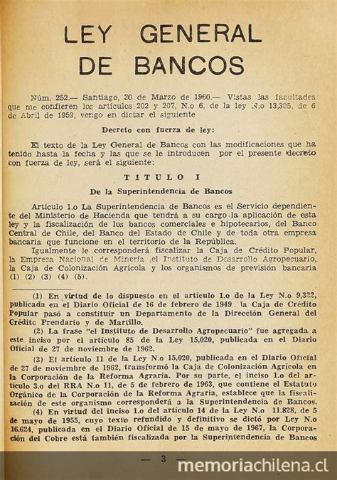 Ley General De Bancos Leyes Circulares Y Disposiciones Anexas