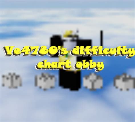 Ve4780's Difficulty Chart Obby! | Variant Wiki | Fandom