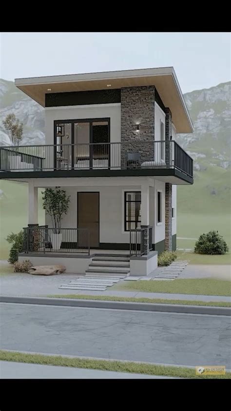 2 Storey House Design | balcony, house, bungalow, bedroom, design | 2 ...