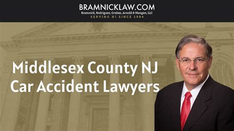 Car Accident Lawyers Middlesex County NJ Bramnick Law YouTube