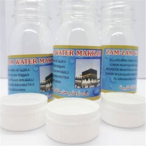 Jual Botol Zam Zam Uk 80ml 25 Pcs Oleh Oleh Haji Umroh Botol Kosong