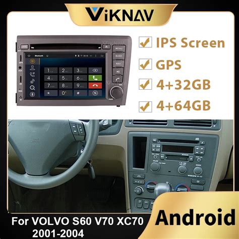 Din Android Car Radio For Volvo S V Xc Car