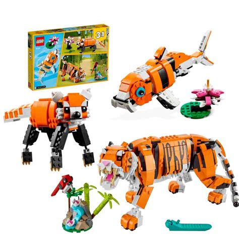 Lego Creator Majestic Tiger 31129 Hermes Toys And Gaming