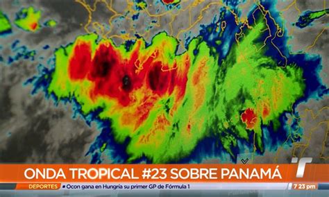 Sinaproc Emite Aviso De Vigilancia Por Paso De Onda Tropical 23