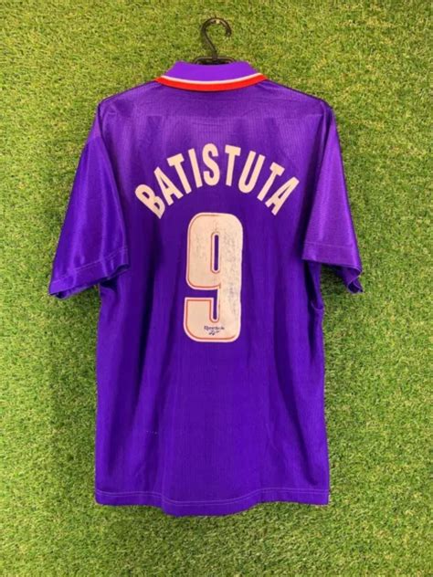 MAILLOT DE FOOTBALL Fiorentina 9 Batistuta 1995 1997 Maillot Home