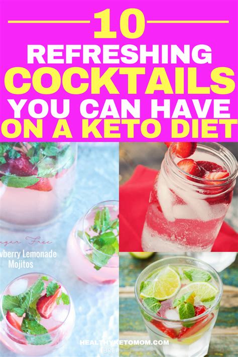 10 Keto Cocktails That Will Get You Tipsy Without Breaking Your Diet Keto Cocktails Keto