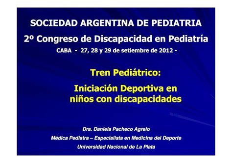 Pdf Sociedad Argentina De Pediatria Congreso De Sociedad