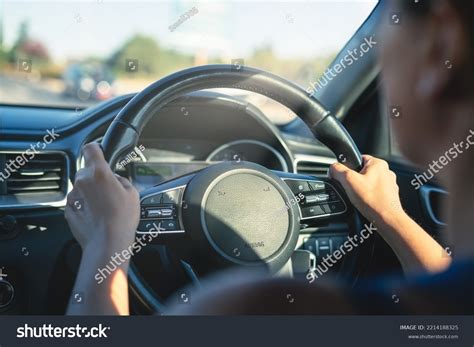 steering wheel  left side carwoman stock photo  shutterstock