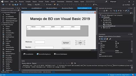 Base De Datos Con Visual Basic 2 Parte Youtube