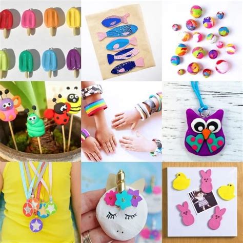 Clay Crafts for Kids: Fun Projects to Mold and Create - DIY Candy