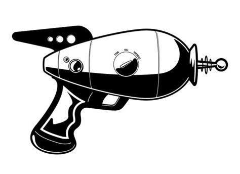 How To Draw A Ray Gun