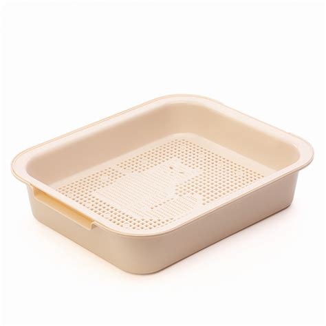 Лоток для кошек (бежевый) (М7678) оптом от производителя | Завод ...