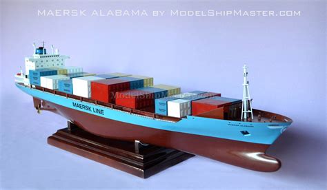 Maersk Alabama ship model