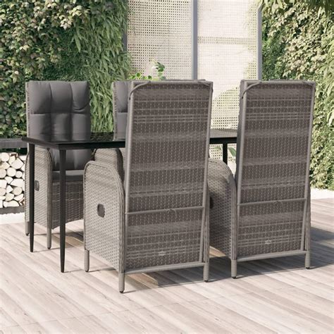 Yolola Sitzgruppe Garten Essgruppe Personen Rattan Gartenm Bel Set