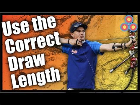 How To Use The Correct Draw Length With A Recurve Style Bow Optimal