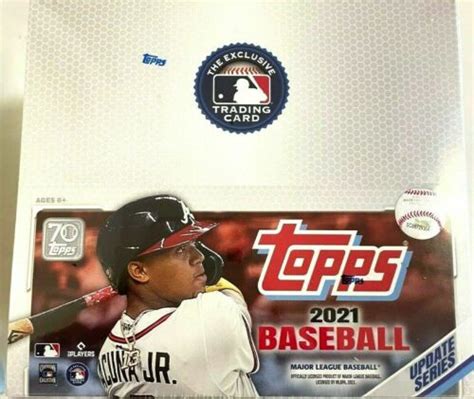 2021 TOPPS UPDATE SERIES BASEBALL RETAIL BOX SEALED 24 PACKS