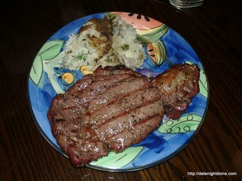 Perfect Rib Eye Steak - Date Night Doins BBQ For Two