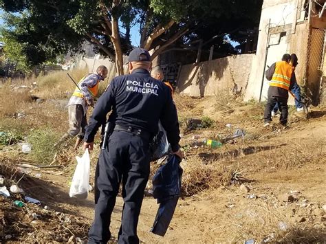 Elementos de la DSPM retiran más de 19 toneladas de basura en noviembre