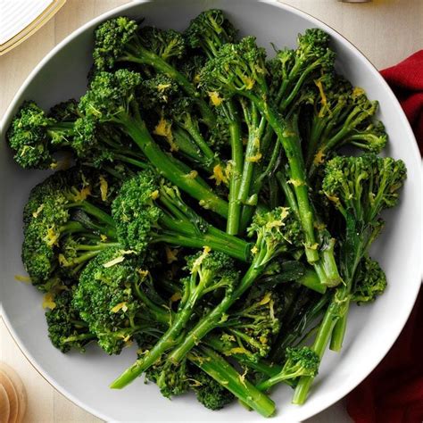 Lemon Scented Broccolini Recipe How To Make It