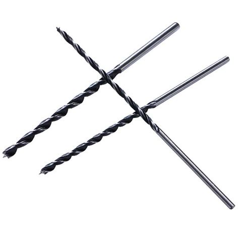 7PCS 300mm Extra Long Rolled Wood Brad Point Drill Bit Set For Wood