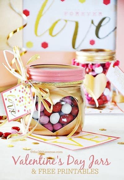 30 DIY Valentines Day Mason Jar Gifts Anyone Ll Love The Daily Spice