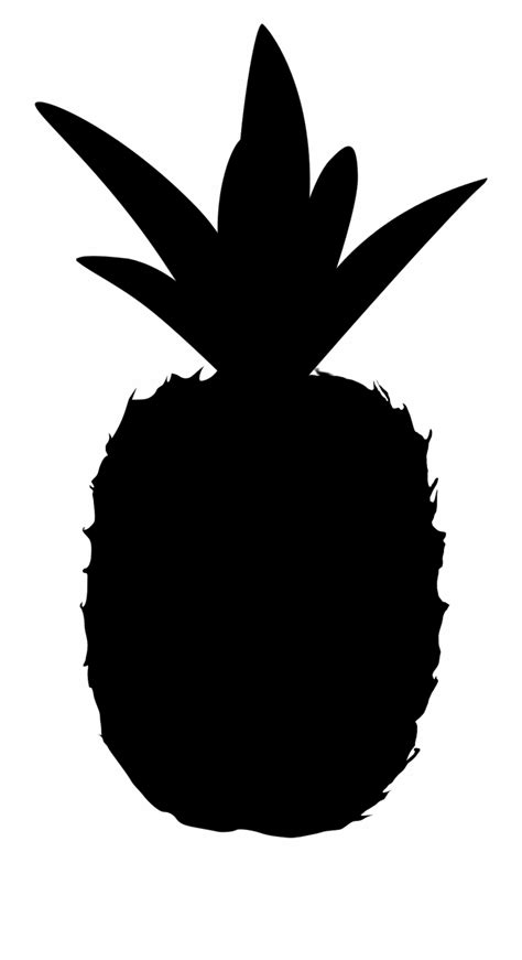 Pineapple Silhouette Png Transparent Pineapple Silhouette Png Clip