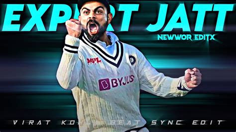 Expert Jatt X Virat Kohli Vk Beat Sync Edit Virat K Status Video