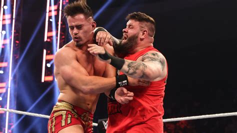 Kevin Owens Vs Austin Theory Wwe Title Elimination Chamber