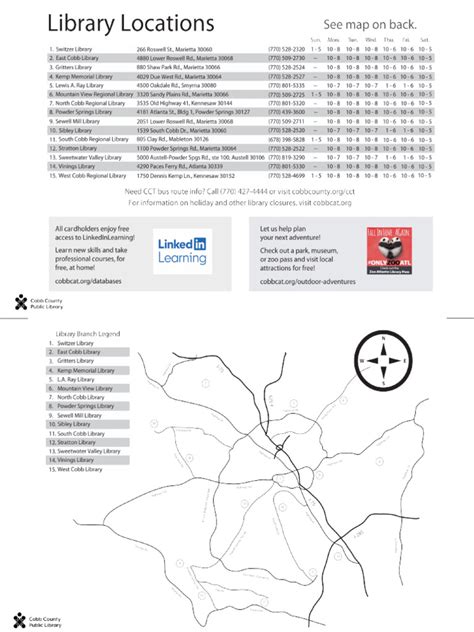 Library Locations Map 090723 | PDF