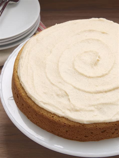 Simple Vanilla Bean Cake With Browned Butter Icing Bake Or Break