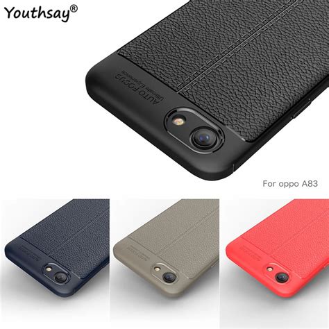 OPPO A83 Case Cover Soft Luxury Armor Rubber Silicone Phone Case For