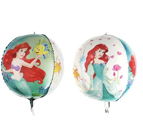 Balon Foliowy Syrenka Ariel Okr Gly Cm Party Spot Przyj Cia I