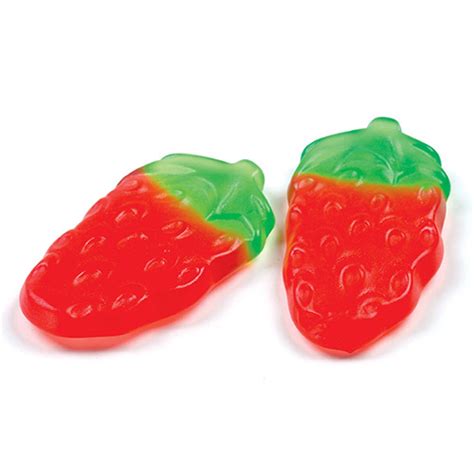 Haribo Giant Strawb Vegetarian Sweet 11g Partyrama