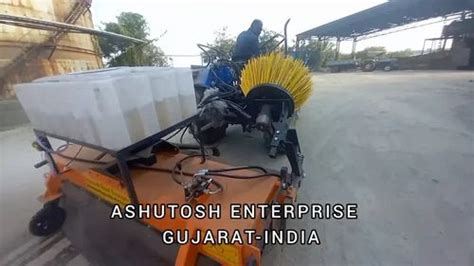 Ashutosh Tractor Opreted Road Sweeper 1200 Watt At Rs 155000 In Ahmedabad