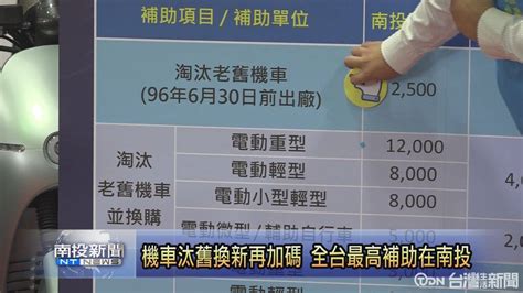 機車汰舊換新再加碼！全台最高補助在南投 台灣生活新聞 Line Today