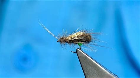 Tying A Cdc Bubble Caddis The Grannom By Davie Mcphail Youtube