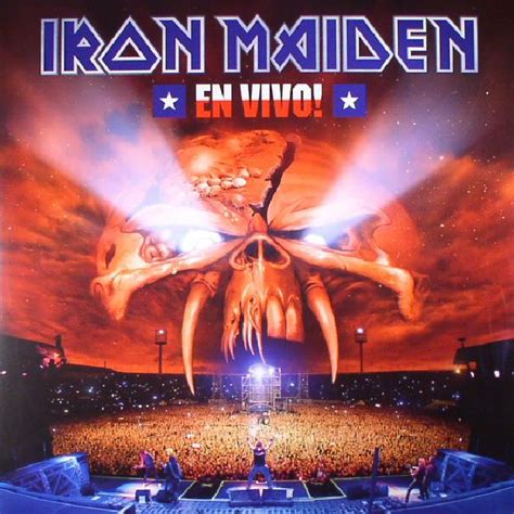 Vinil Lp Triplo Iron Maiden En Vivo Lacrado Shopee Brasil