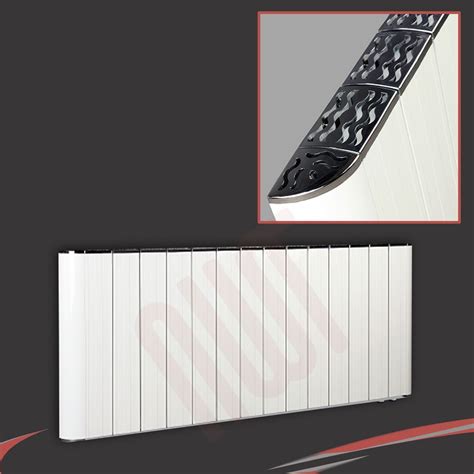 White Modern Aluminium Feature Radiators Vertical And Horizontal High