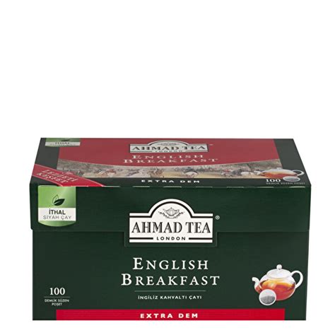 Ahmad Tea English Breakfast Demlik Po Et Ay L Carrefoursa