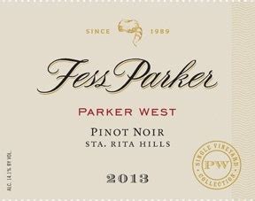 Fess Parker Parker West Pinot Noir Sta Rita Hills Rating And