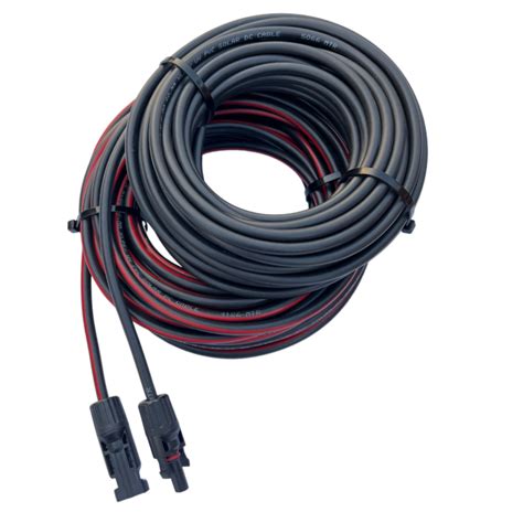 Kenbrook Solar DC Cable XLPO TUV Protected 6 Sq Mm 80Meter 40m Red