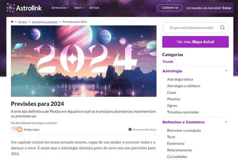 Previs O Astrol Gica Sites E Apps Para Saber Tudo Sobre Seu