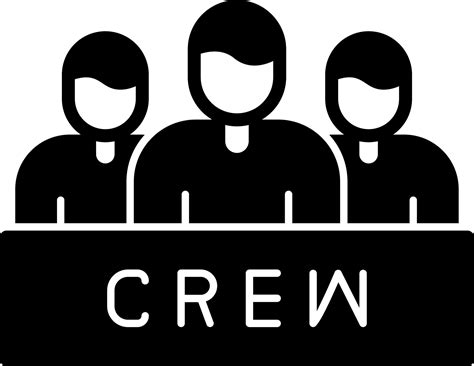 Crew Vector Icon Design 16873858 Vector Art at Vecteezy