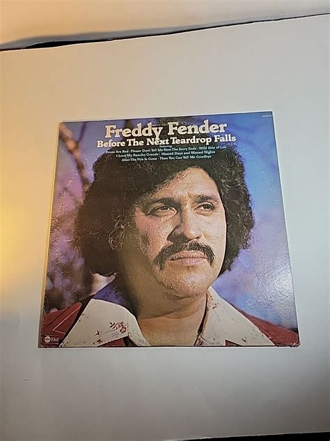 Freddy Fender Before The Next Teardrop Falls ABC Dot Vinyl LP 1974 EBay