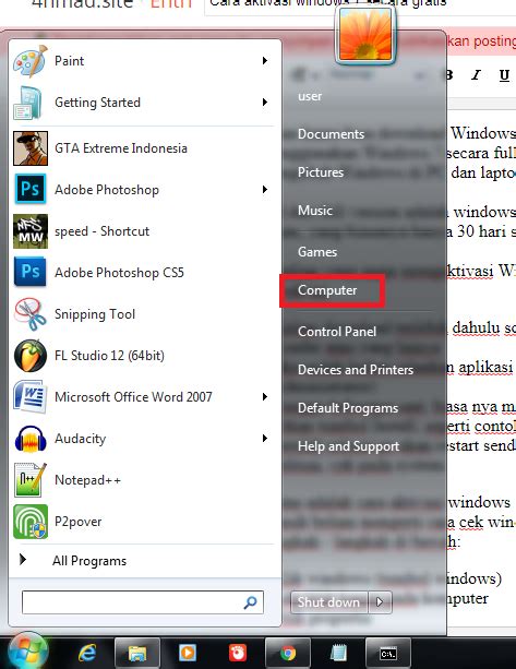 Cara Aktivasi Windows 7 Ultimate Menjadi Genuine Haru Media