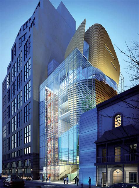 Korean Cultural Center S Façade Begins To Emerge At 122 126 East 32nd Street In Murray Hill