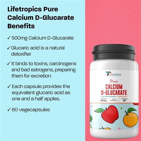 Pure Calcium D Glucarate Lifetropics