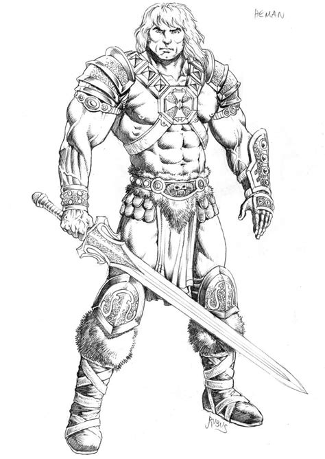 He Man Sketch At Explore Collection Of He Man Sketch